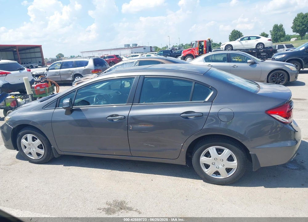 2013 HONDA CIVIC VIN: 2HGFB2F5XDH591217
