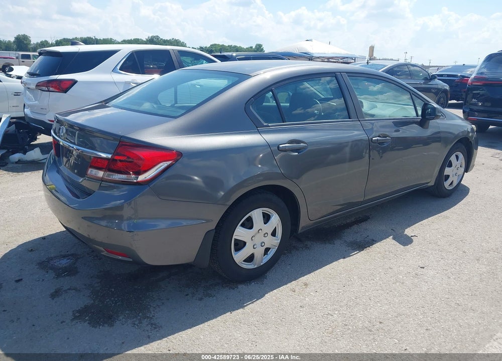 2013 HONDA CIVIC VIN: 2HGFB2F5XDH591217
