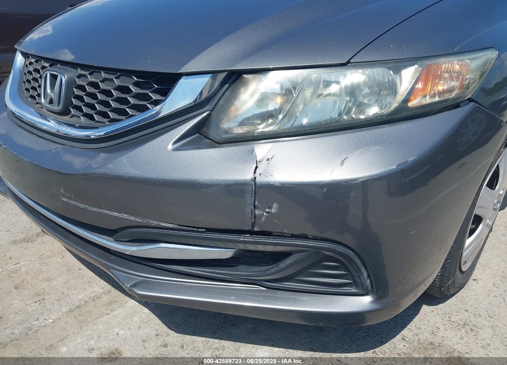 2013 HONDA CIVIC VIN: 2HGFB2F5XDH591217