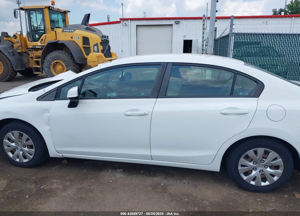 2012 HONDA CIVIC LX VIN: 19XFB2F50CE060813