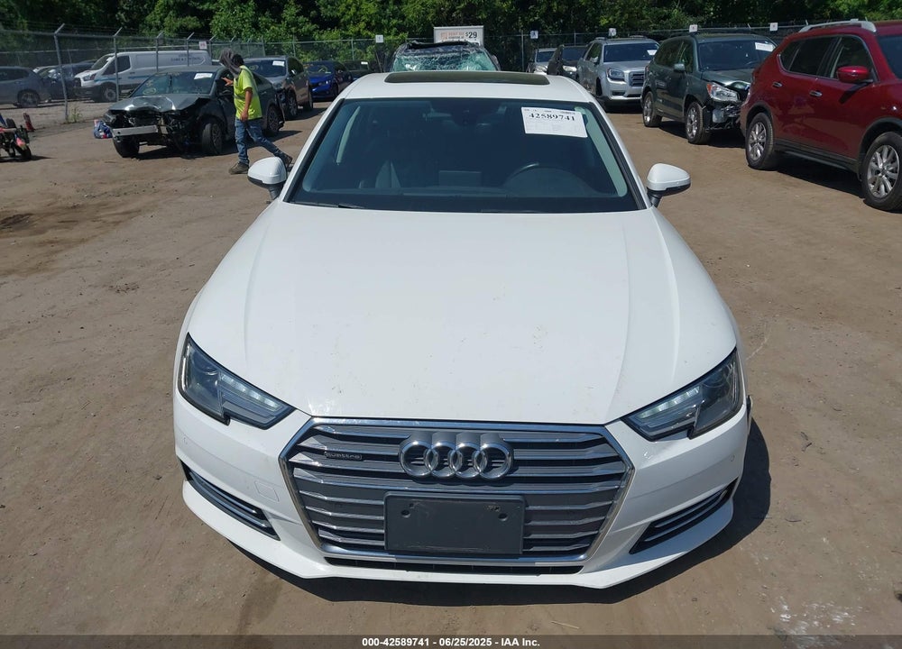 2017 AUDI A4 VIN: WAUANAF44HN002447