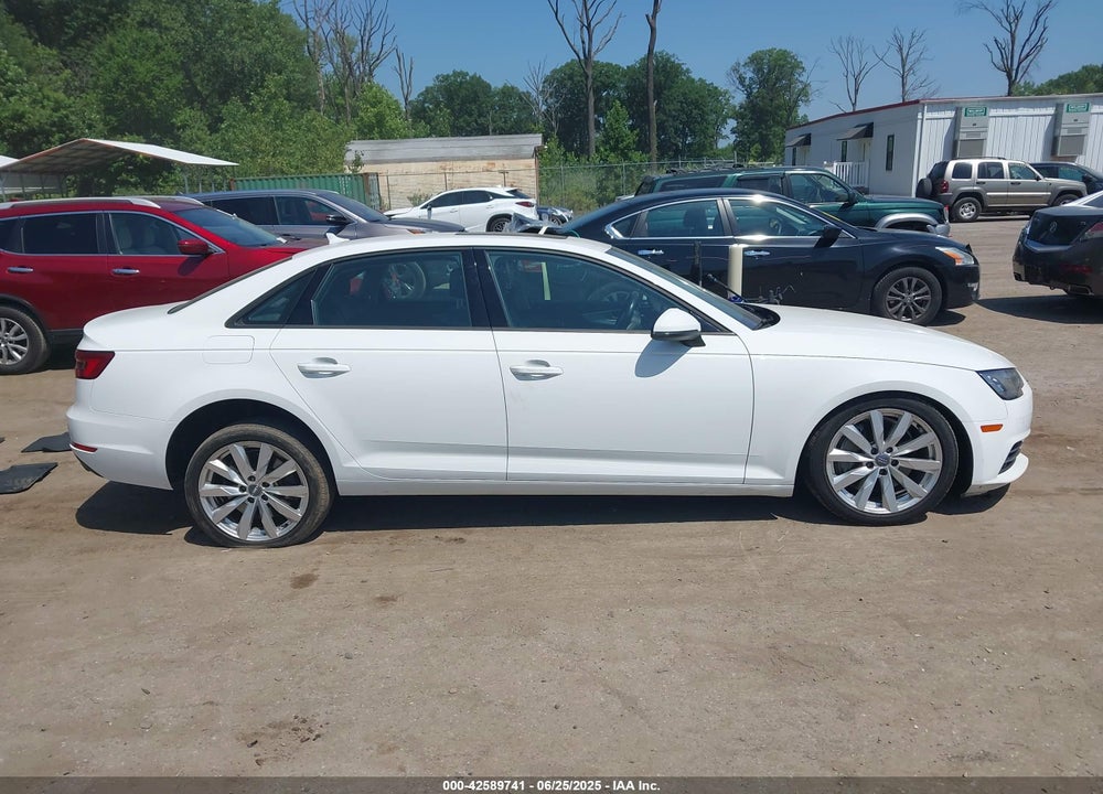 2017 AUDI A4 VIN: WAUANAF44HN002447