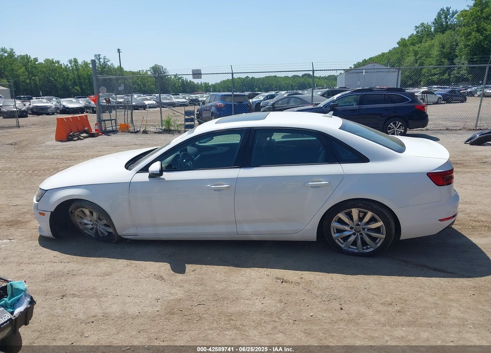 2017 AUDI A4 VIN: WAUANAF44HN002447
