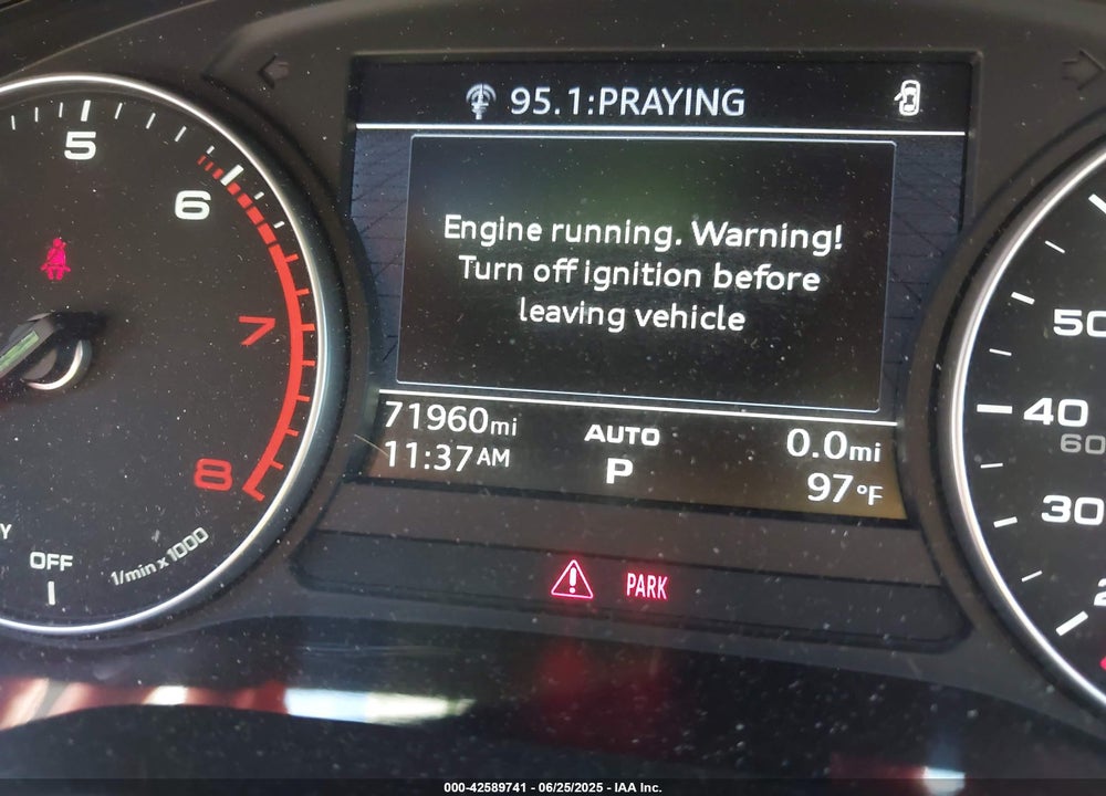 2017 AUDI A4 VIN: WAUANAF44HN002447