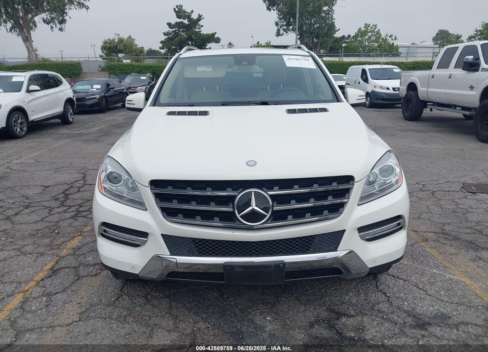 2012 MERCEDES-BENZ M-CLASS VIN: 4JGDA5HBXCA027363