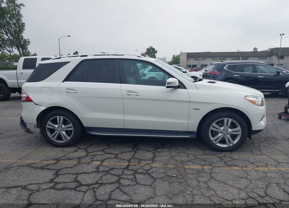 2012 MERCEDES-BENZ M-CLASS VIN: 4JGDA5HBXCA027363