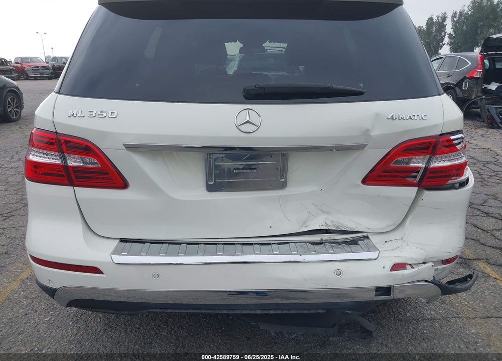 2012 MERCEDES-BENZ M-CLASS VIN: 4JGDA5HBXCA027363