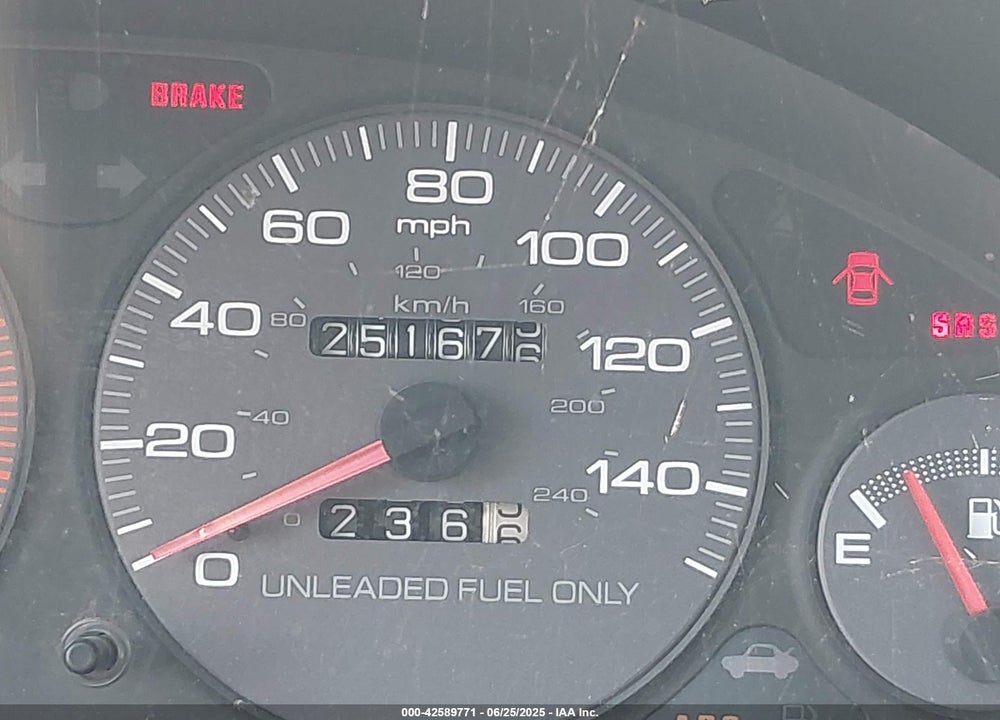 1997 ACURA INTEGRA GS VIN: JH4DC4367VS017873