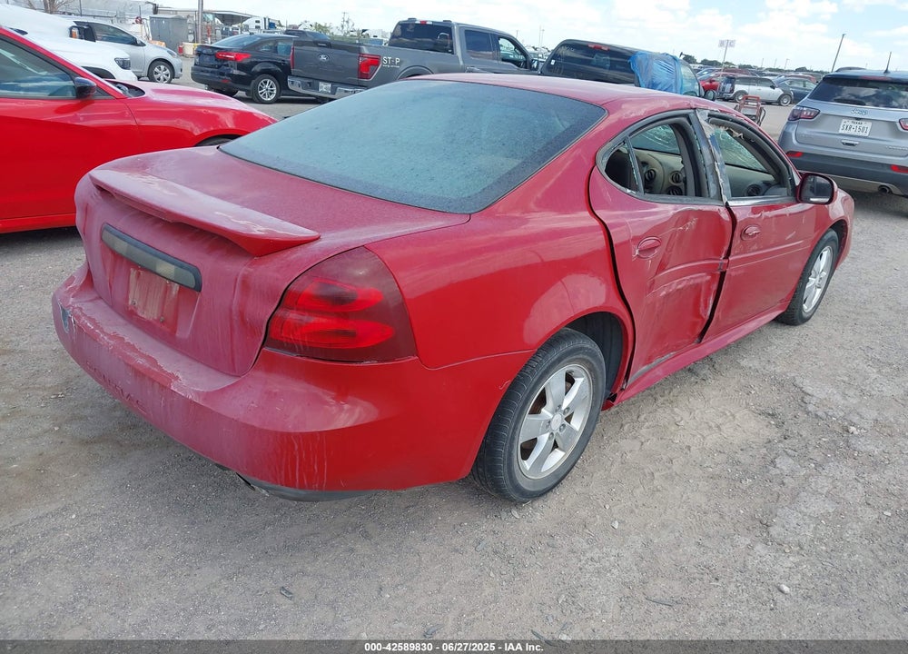 2008 PONTIAC GRAND PRIX VIN: 2G2WP552X81118042
