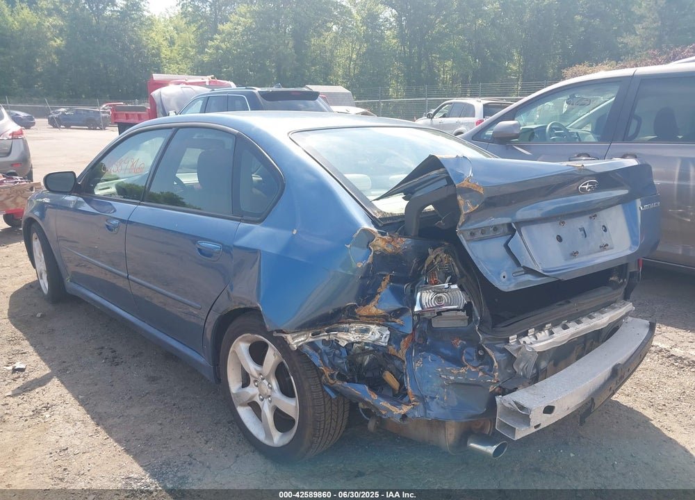 2009 SUBARU LEGACY 2.5I VIN: 4S3BL616197226848