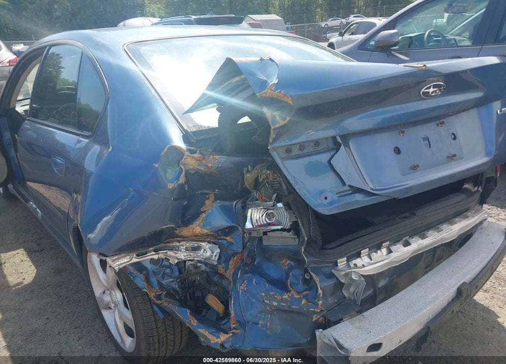 2009 SUBARU LEGACY 2.5I VIN: 4S3BL616197226848