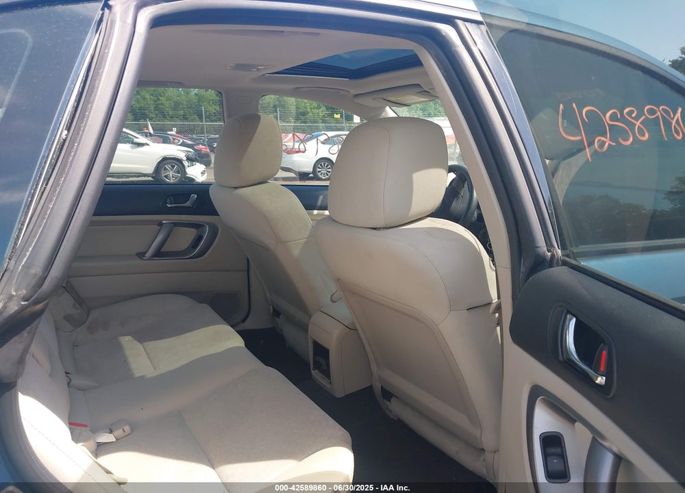 2009 SUBARU LEGACY 2.5I VIN: 4S3BL616197226848