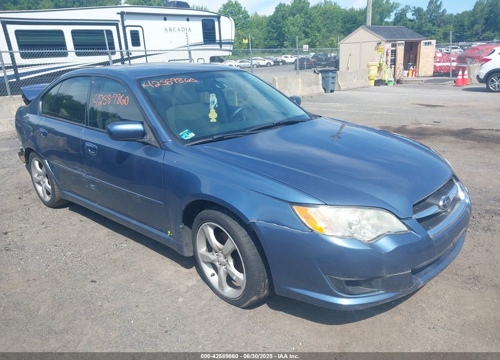 2009 SUBARU LEGACY 2.5I VIN: 4S3BL616197226848