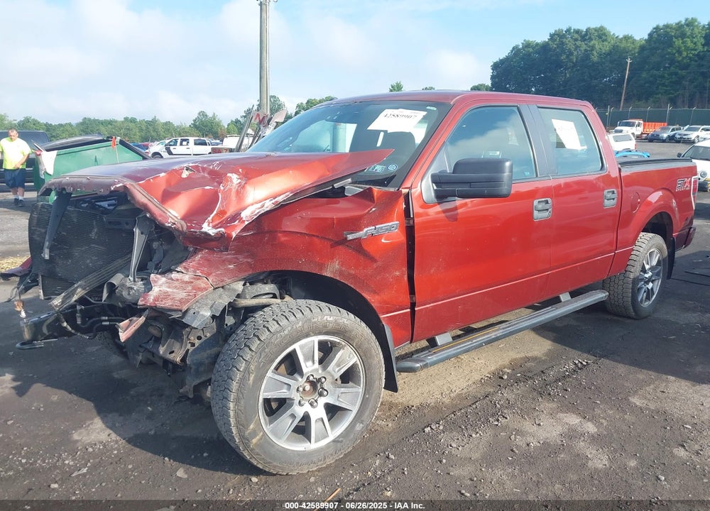 2014 FORD F150 VIN: 1FTFW1EF2EKE75995