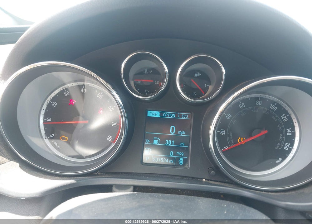 2013 BUICK REGAL VIN: 2G4GS5EV0D9180825