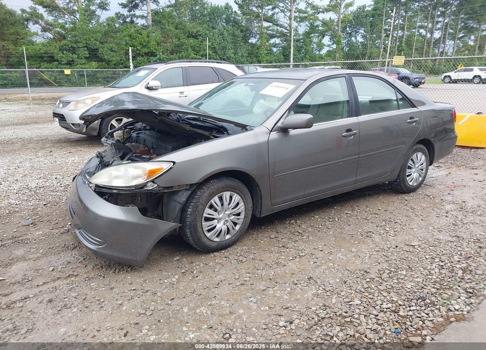 2004 TOYOTA CAMRY LE VIN: 4T1BE32K34U810730