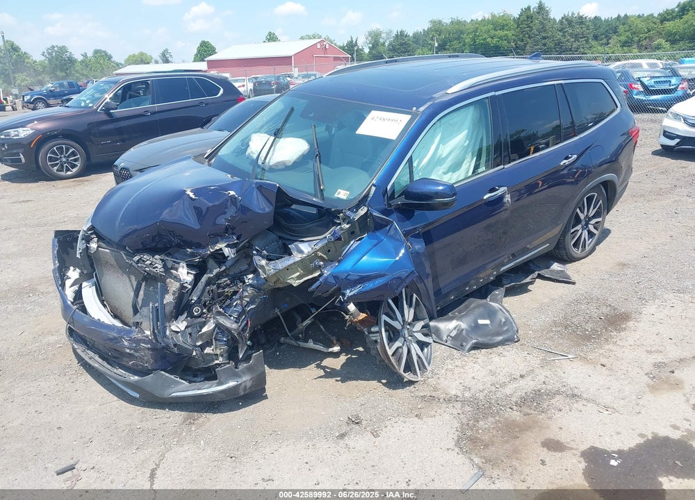 2019 HONDA PILOT VIN: 5FNYF6H61KB084699