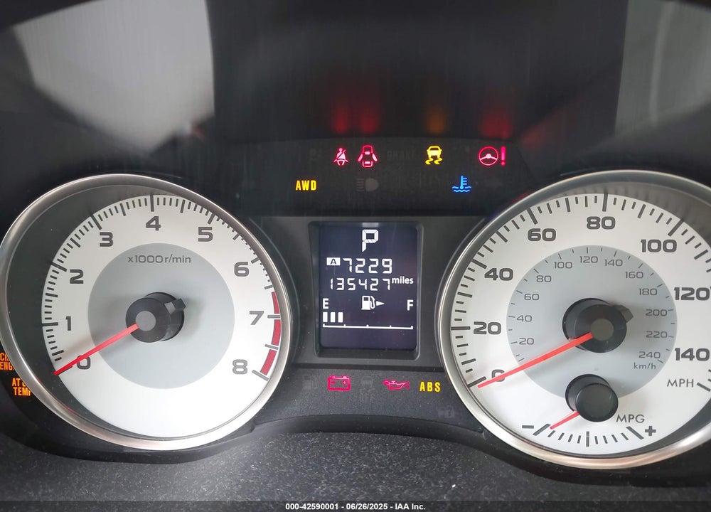 2014 SUBARU IMPREZA VIN: JF1GPAR61EH270294