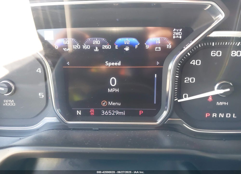 2020 GMC SIERRA 2500HD 4WD  STANDARD BED DENALI VIN: 1GT49REY2LF146976