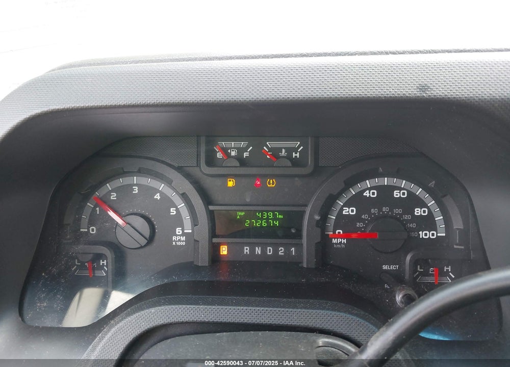 2012 FORD E-350 SUPER DUTY COMMERCIAL VIN: 1FTSS3EL4CDA59461