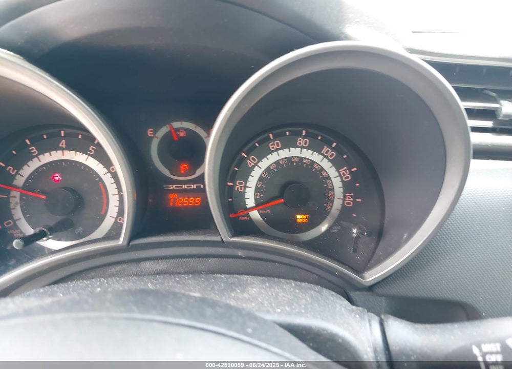 2012 SCION TC VIN: JTKJF5C7XC3037643