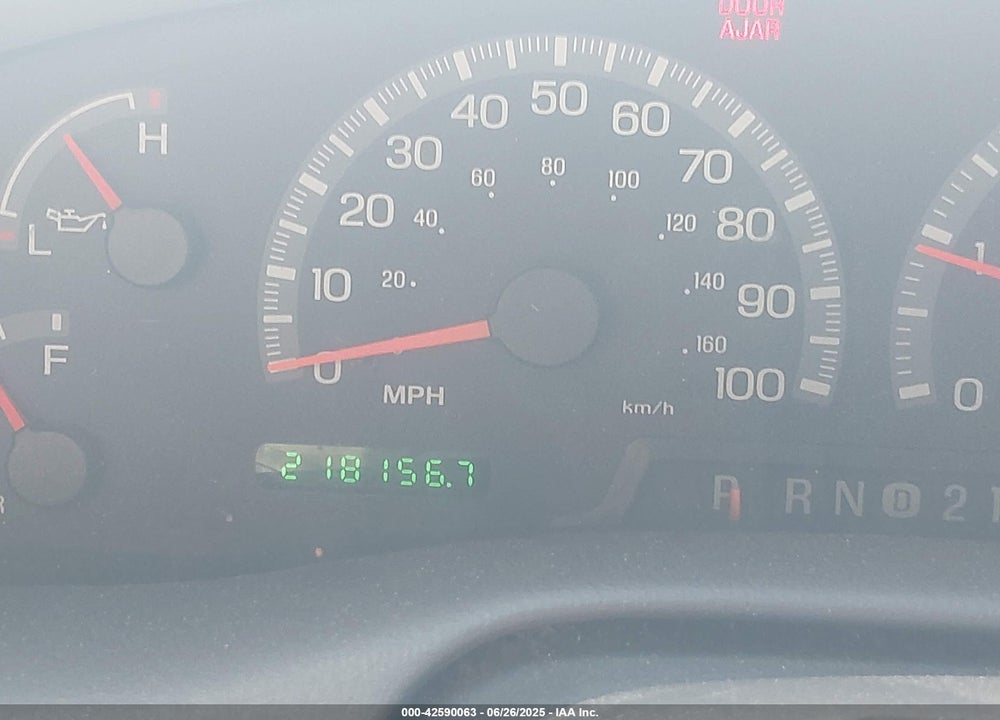 2001 FORD F-150 LARIAT/XL/XLT VIN: 1FTRX18L71NB11026