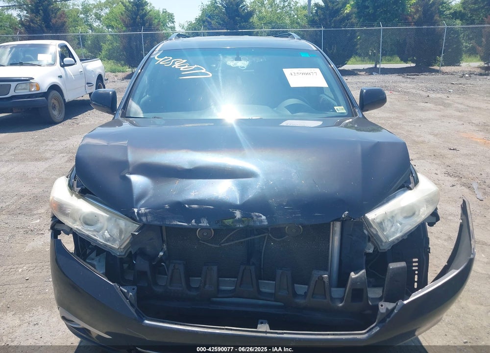 2012 TOYOTA HIGHLANDER VIN: 5TDBK3EH9CS106290
