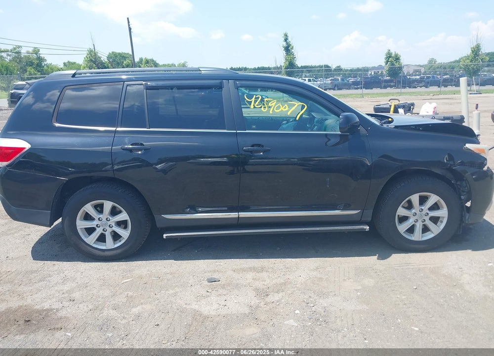 2012 TOYOTA HIGHLANDER VIN: 5TDBK3EH9CS106290
