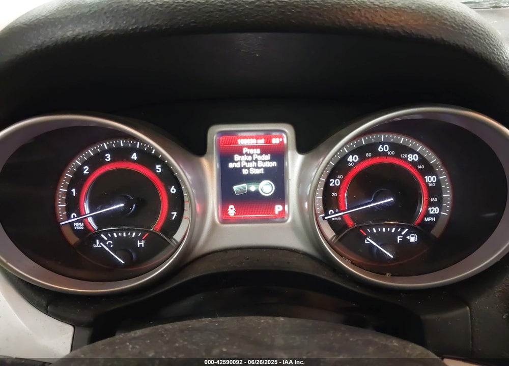 2016 DODGE JOURNEY VIN: 3C4PDCAB8GT203560