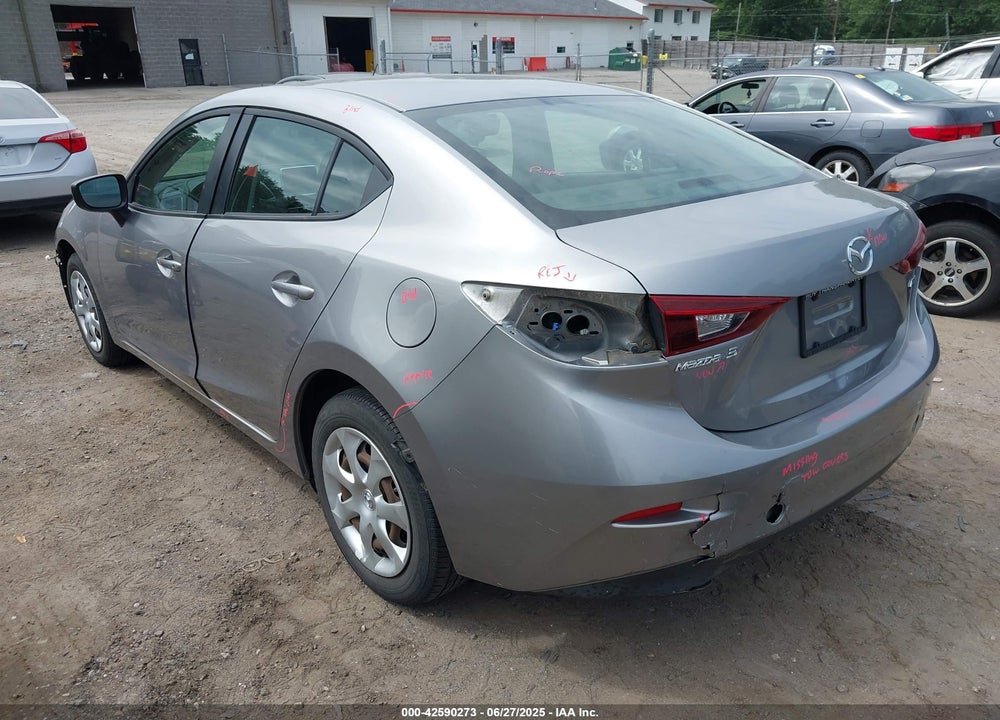2015 MAZDA MAZDA3 VIN: 3MZBM1U75FM192965
