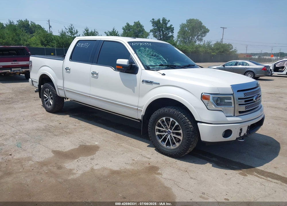 2013 FORD F-150 PLATINUM VIN: 1FTFW1ET6DFC05133