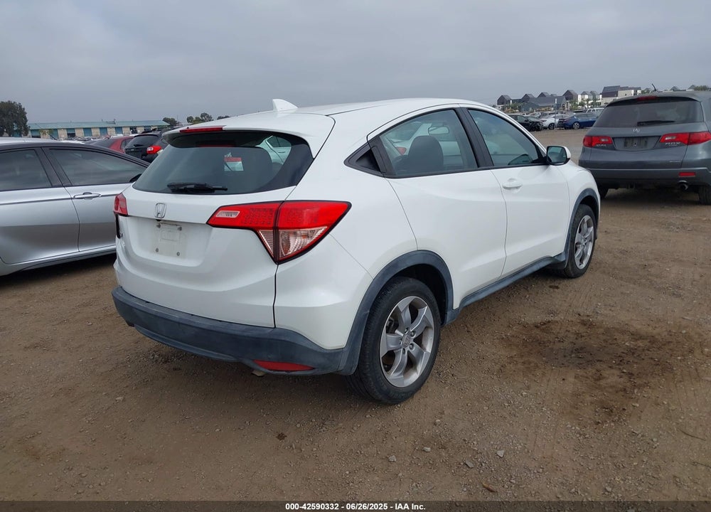 2017 HONDA HR-V LX VIN: 3CZRU5G39HM728525