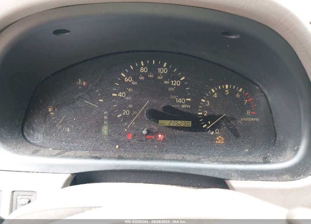 2000 LEXUS RX 300 VIN: JT6HF10U4Y0158371