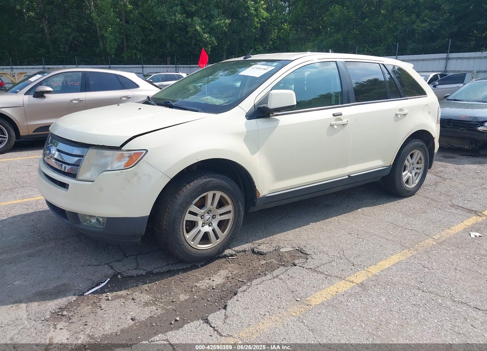 2008 FORD EDGE SEL VIN: 2FMDK48C58BA63621