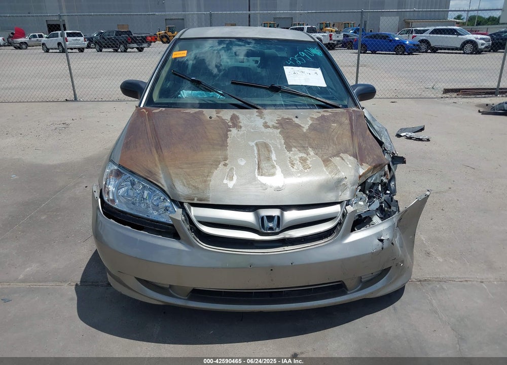 2004 HONDA CIVIC LX VIN: 2HGES16614H547492