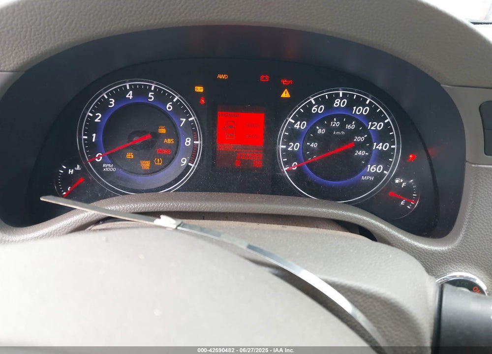 2007 INFINITI G35X VIN: JNKBV61F57M824335