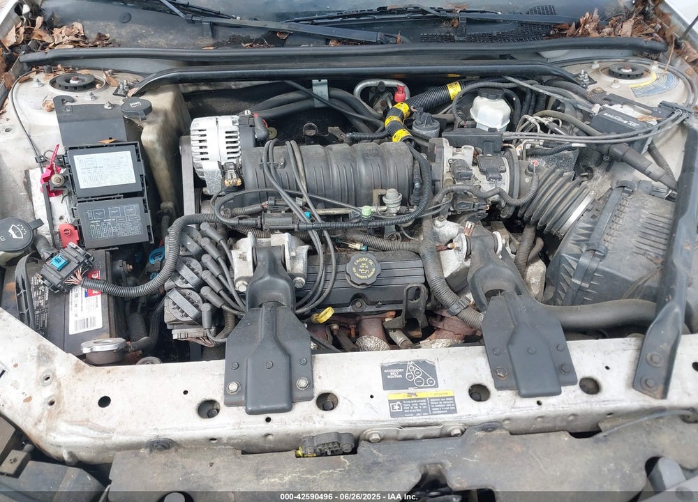 2002 CHEVROLET IMPALA LS VIN: 2G1WH55K929277225