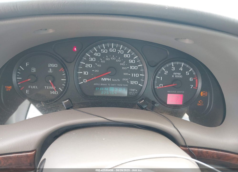 2002 CHEVROLET IMPALA LS VIN: 2G1WH55K929277225