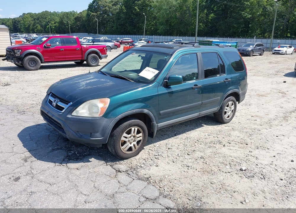 2003 HONDA CR-V EX VIN: SHSRD78863U118695