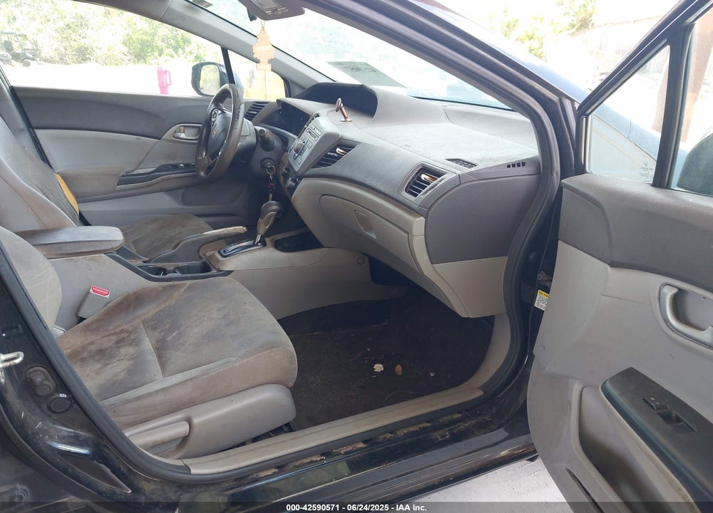 2012 HONDA CIVIC LX VIN: 19XFB2F58CE064544