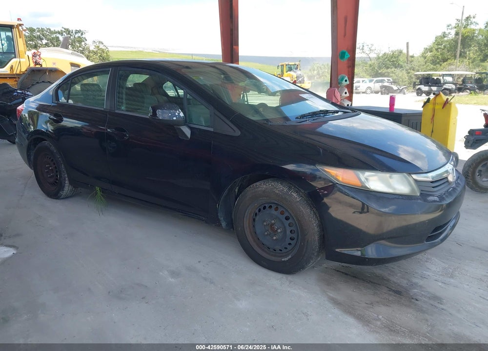2012 HONDA CIVIC LX VIN: 19XFB2F58CE064544