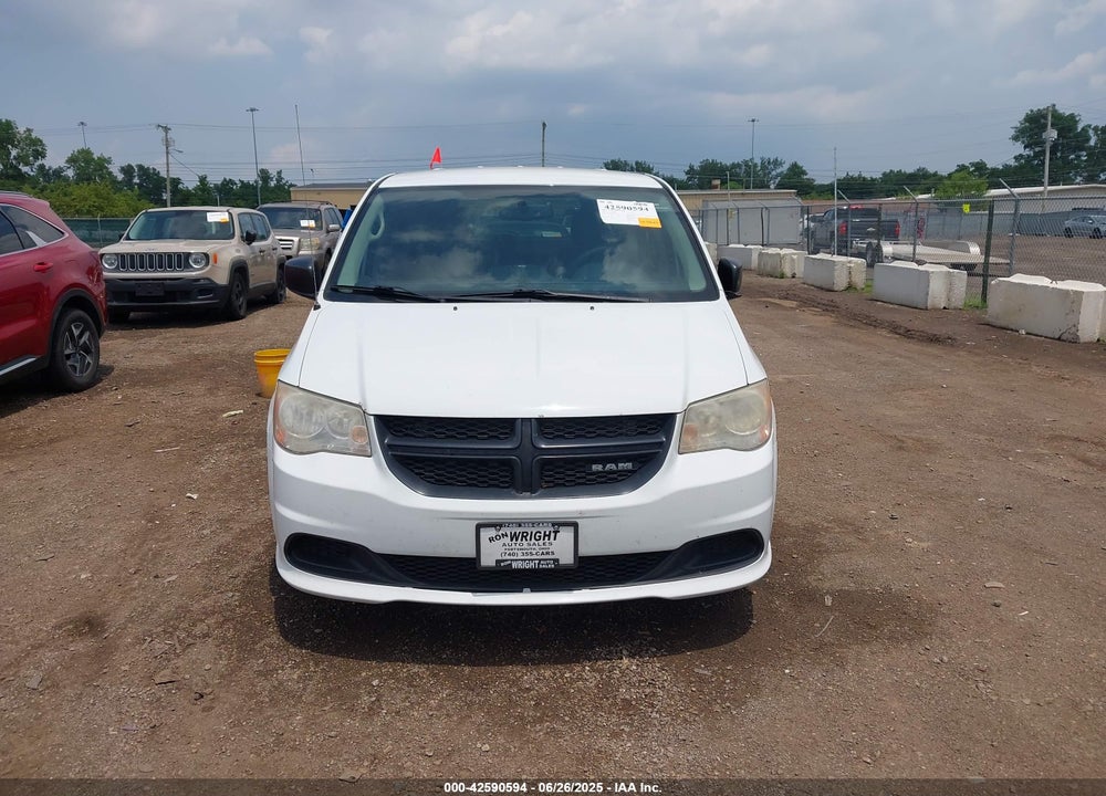 2014 RAM CARGO TRADESMAN VIN: 2C4RRGAGXER459213