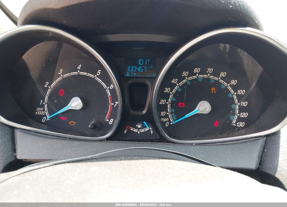 2016 FORD FIESTA VIN: 3FADP4EJ9GM173907