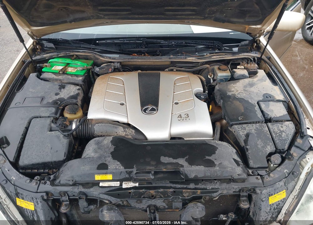 2004 LEXUS LS 430 VIN: JTHBN36F940160938