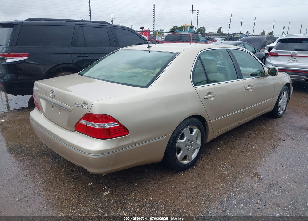 2004 LEXUS LS 430 VIN: JTHBN36F940160938