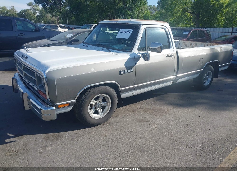 1990 DODGE D-SERIES D150 VIN: 1B7GE16Y5LS732149