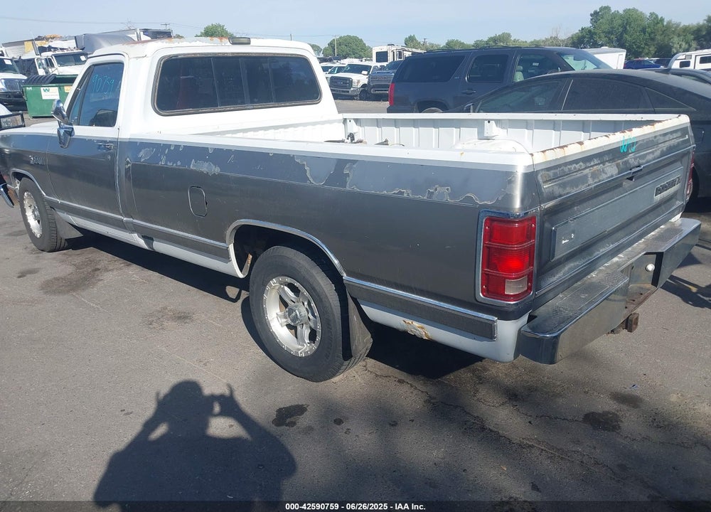 1990 DODGE D-SERIES D150 VIN: 1B7GE16Y5LS732149