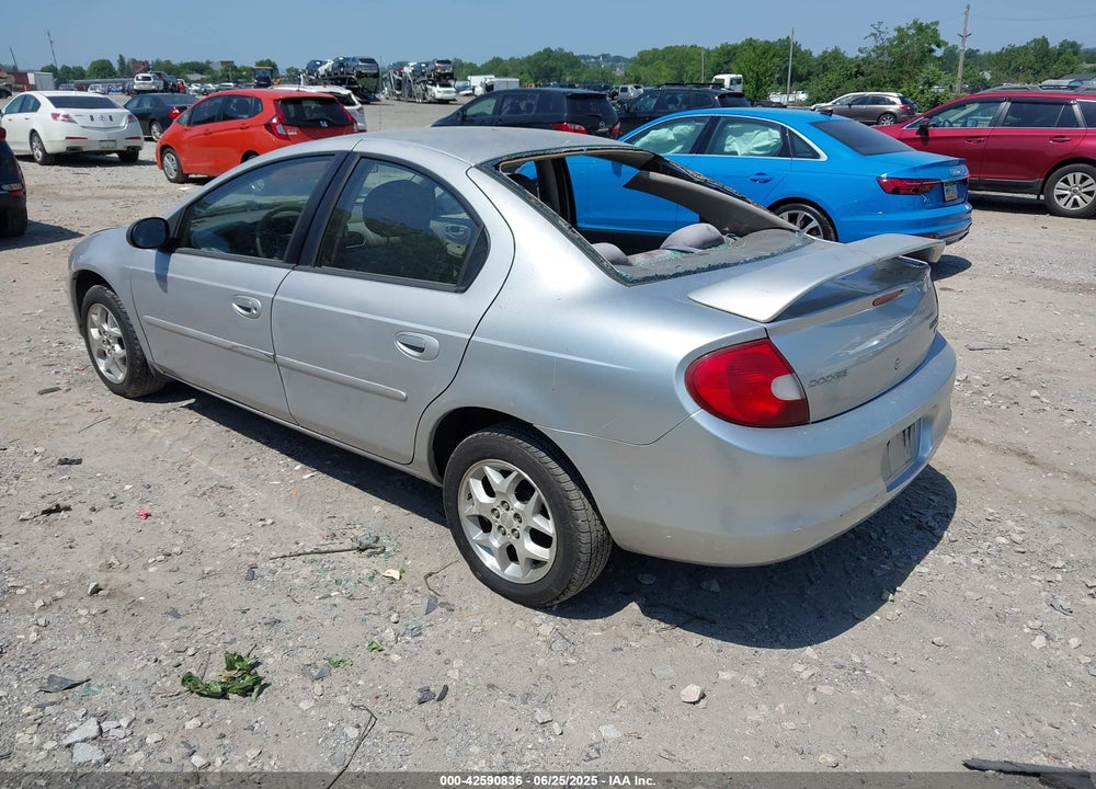 2002 DODGE NEON SXT VIN: 1B3ES56C12D606404