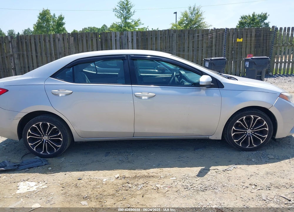 2014 TOYOTA COROLLA VIN: 2T1BURHE0EC068426
