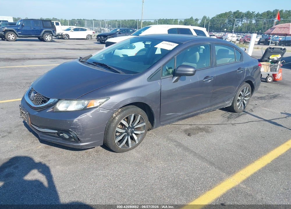 2015 HONDA CIVIC EXL VIN: 19XFB2F90FE103862